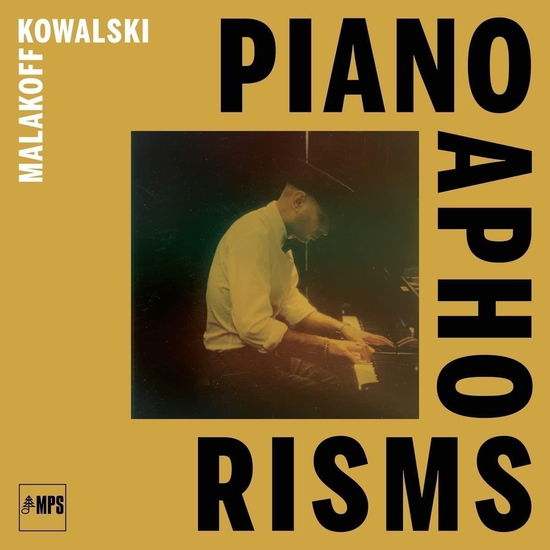 Cover for Malakoff Kowalski · Piano Aphorisms (LP) [Limited edition] (2022)