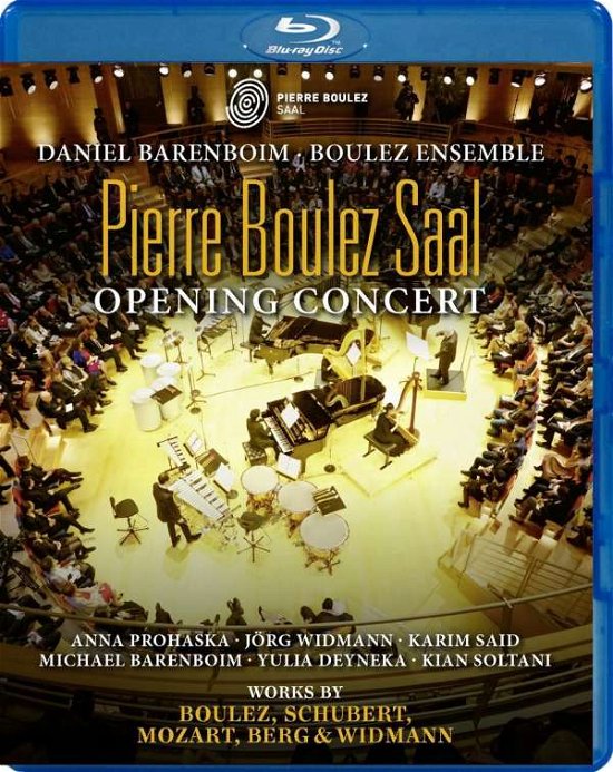 Cover for Barenboim, Daniel / Boulez Ensemble · Pierre Boulez Saal: Opening Concert 2017 (Blu-ray) (2020)