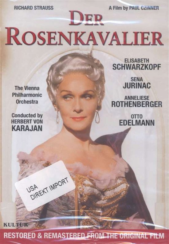 Cover for Richard Strauss (1864-1949) · Der Rosenkavalier (Opernverfilmung) (DVD)