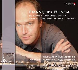 Cover for Rossini / Debussy / Busoni / Nielsen / Benda · Clarinet &amp; Orchestra (CD) (2008)