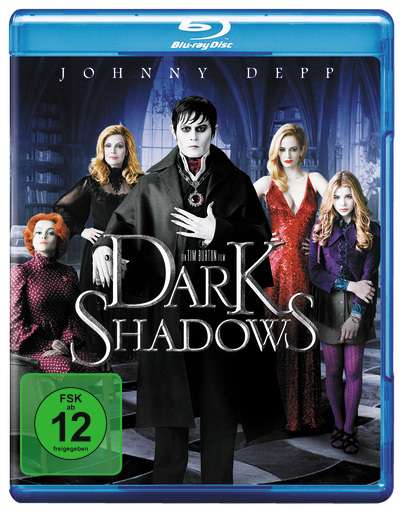 Cover for Johnny Depp,michelle Pfeiffer,helena Bonham... · Dark Shadows (Blu-Ray) (2012)