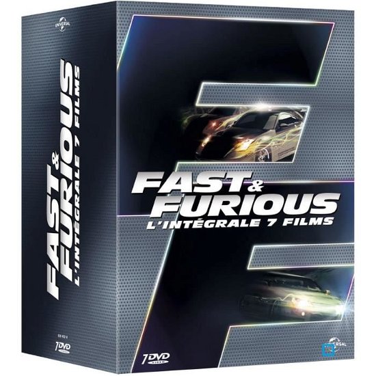 L'intégrale 7 films - Coffret Fast & Furious - Films - UNIVERSAL - 5053083045289 - 1 octobre 2019