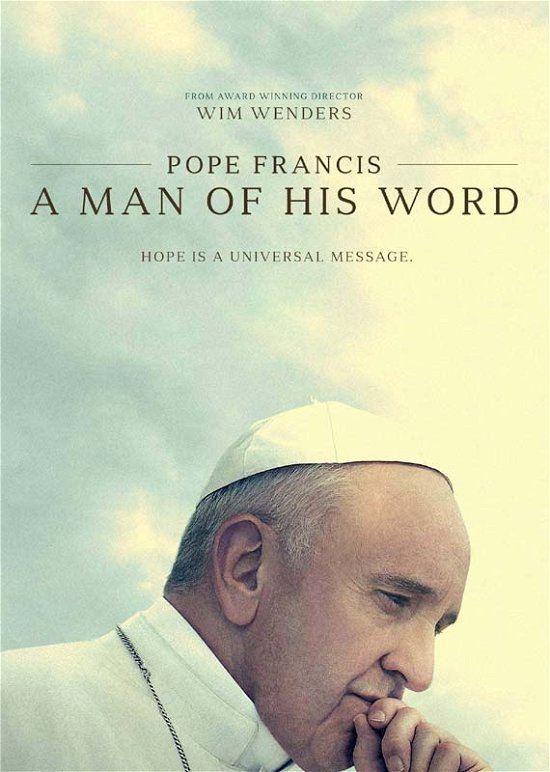 Pope Francis - A Man Of His Word - Movie - Movies - Universal Pictures - 5053083160289 - December 3, 2018