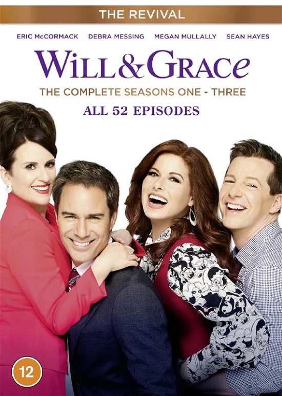 Will and Grace The Revival Seasons 1 to 3 - Will  Grace Revival Csr DVD - Films - Universal Pictures - 5053083214289 - 20 juli 2020