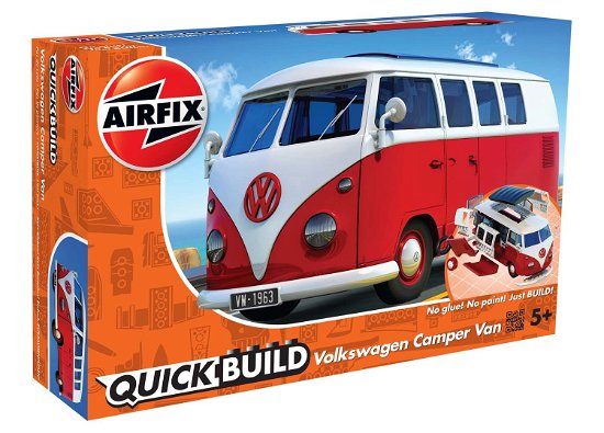 Cover for QUICKBUILD VW Camper Van  Red · Vw Camper Van Quick Build (MERCH)