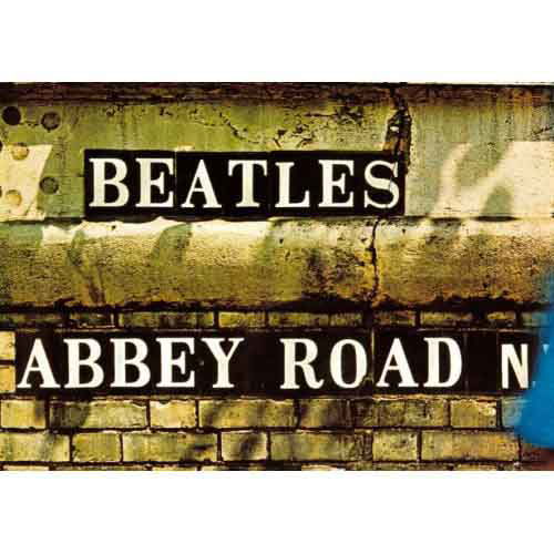 Cover for The Beatles · The Beatles Postcard: Abbey Road Sign (Standard) (postkort)