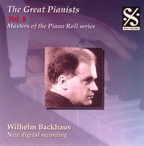 Cover for Wilhelm Backhaus · Master of the Piano Roll (CD) (2010)