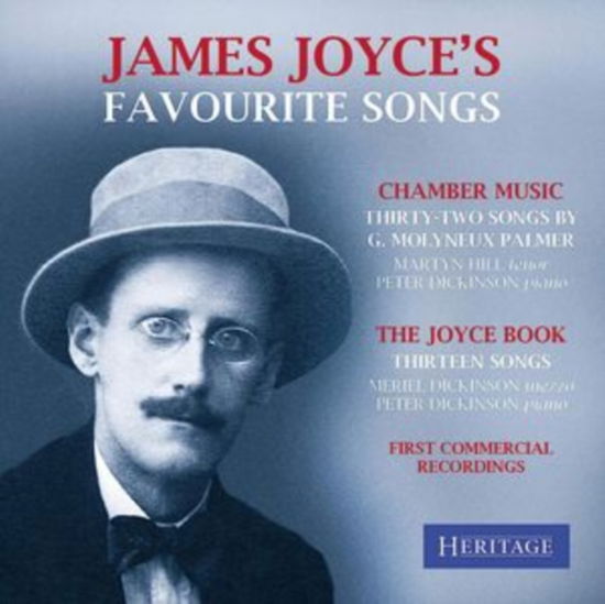 Cover for Martyn Hill / Peter Dickinson / Meriel Dickinson · James Joyces Favourite Songs (CD) (2020)