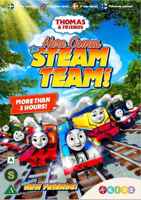 Cover for Thomas &amp; Friends · Season 22 - Here Comes the Steam Team (DVD) (2019)