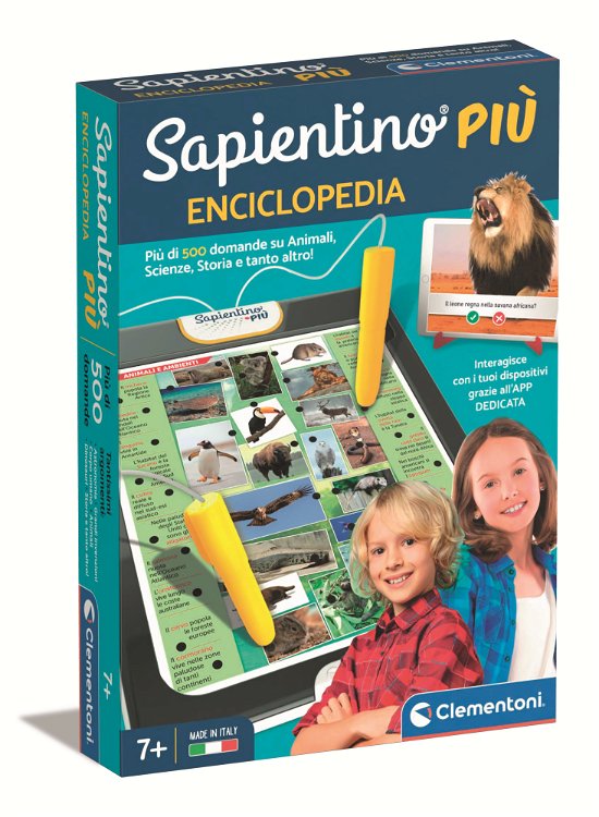 Cover for Clementoni Educativo Sapientino Interactive · Clementoni Educativo Sapientino Interactive - Enciclopedia Made In Italy (Toys)