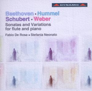 Cover for Beethoven · Sonatas And Variations For Flute And Piano (CD) (2012)