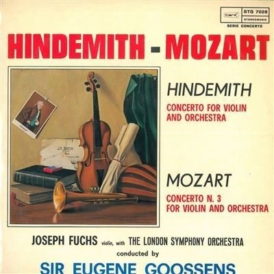 Cover for Paul Hindemith  · Serie Concerto (VINIL)