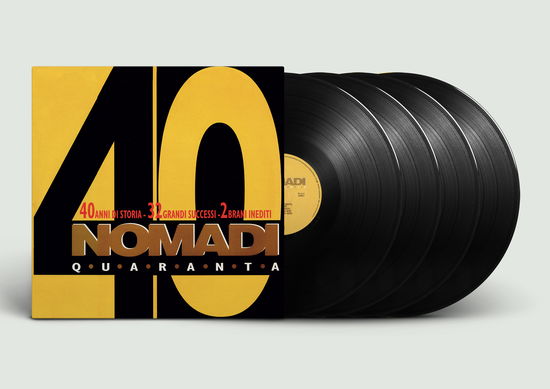 Cover for Nomadi · Nomadi 40 (180 Gr. Vinile Nero) (LP) (2024)