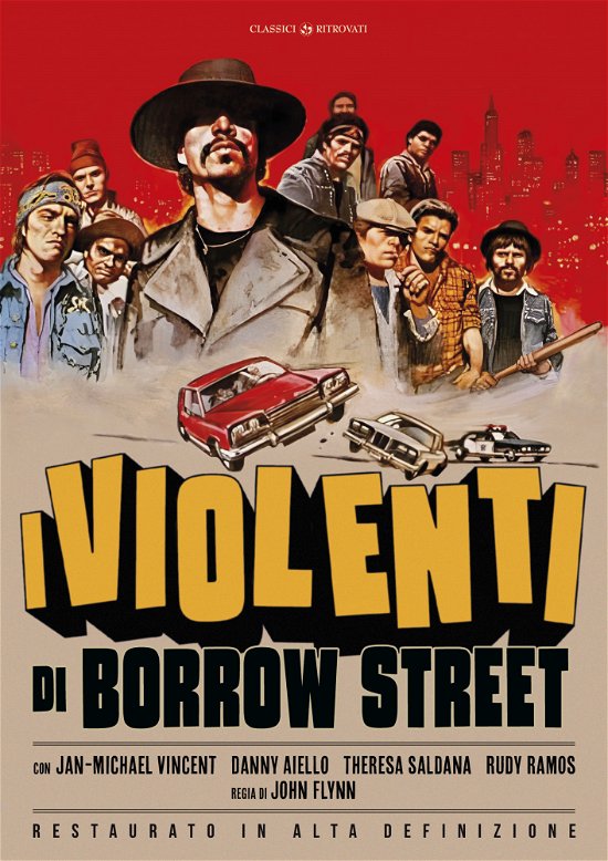 Cover for Danny Aiellotheresa Saldanajan-Michael Vincent · Violenti Di Borrow Street (I) (Restaurato In Hd) (DVD) (2023)