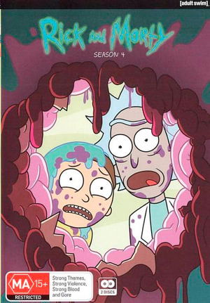 Rick & Morty: Season 4 - Rick & Morty: Season 4 - Filmy - MADMAN - 9322225242289 - 8 października 2021