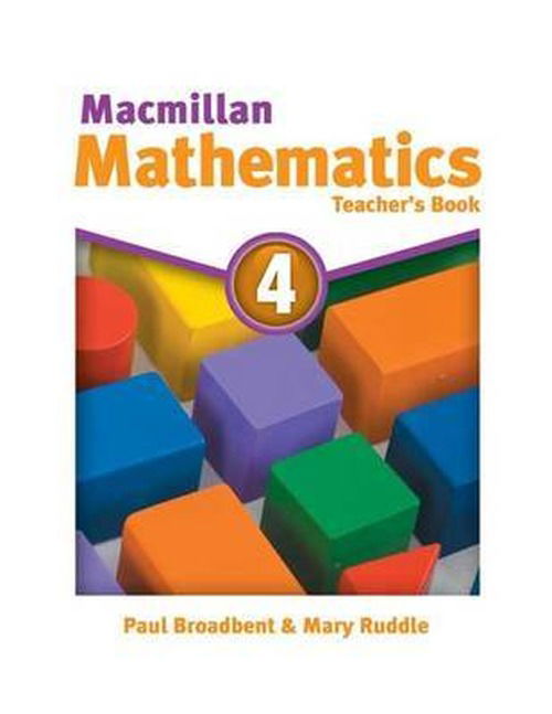 Cover for Paul Broadbent · Macmillan Maths 4 Teacher's Book (Paperback Book) (2009)