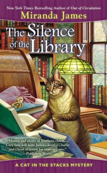 Cover for Miranda James · The Silence of the Library: A Cat in the Stacks Mystery (Paperback Book) (2014)