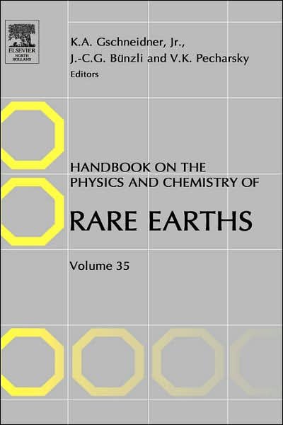 Cover for Gschneidner, Karl A, Jr · Handbook on the Physics and Chemistry of Rare Earths - Handbook on the Physics &amp; Chemistry of Rare Earths (Hardcover Book) (2005)