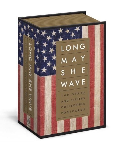 Cover for Kit Hinrichs · Long May She Wave: 100 Stars and Stripes Collectible Postcards (Flashkort) (2016)
