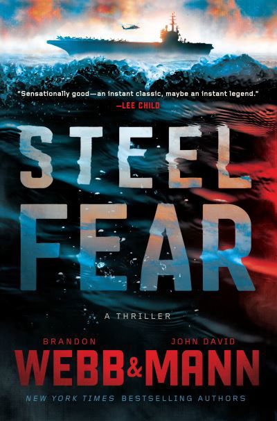 Cover for Brandon Webb · Steel Fear: A Thriller - The Finn Thrillers (Hardcover bog) (2021)