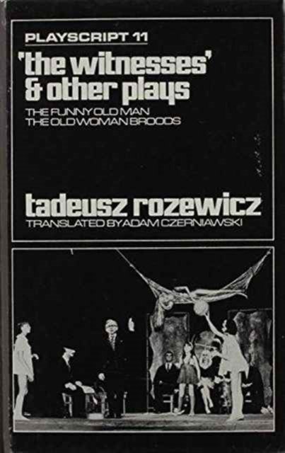 Cover for Tadeusz Rozewicz · Witnesses and Other Plays (Hardcover Book) (1970)