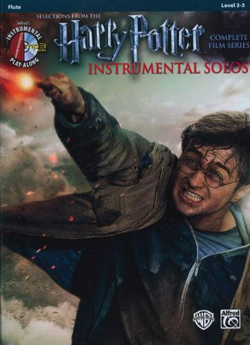 Cover for Alfred Publishing Staff · Harry Potter instrumental solos Flute + CD (Bok) [Pap/mp3 edition] (2012)