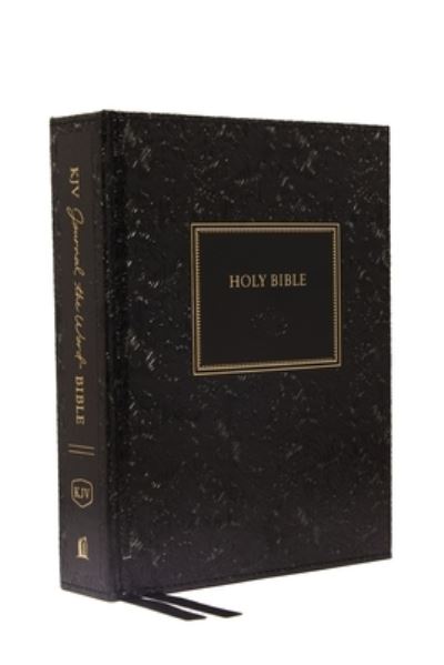 Cover for Thomas Thomas Nelson · KJV, Journal the Word Bible, Hardcover, Black, Red Letter Edition, Comfort Print (Book) (2018)