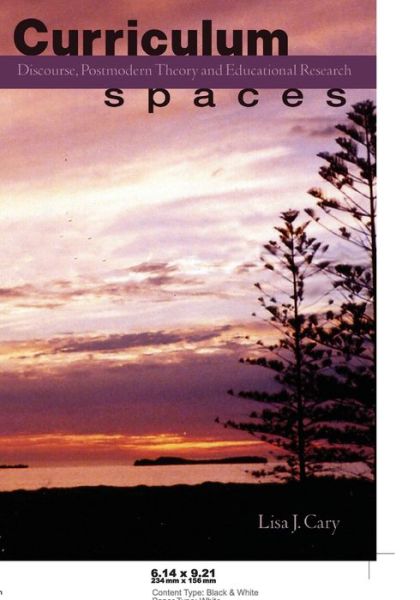Cover for Lisa J. Cary · Curriculum Spaces: Discourse, Postmodern Theory and Educational Research - Complicated Conversation: A Book Series of Curriculum Studies (Paperback Book) (2006)