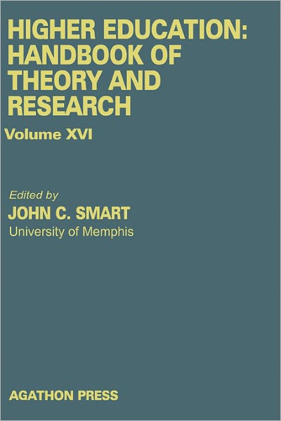 Cover for C Smart John · Higher Education: Handbook of Theory and Research - Higher Education: Handbook of Theory and Research (Hardcover Book) [2000 edition] (2000)