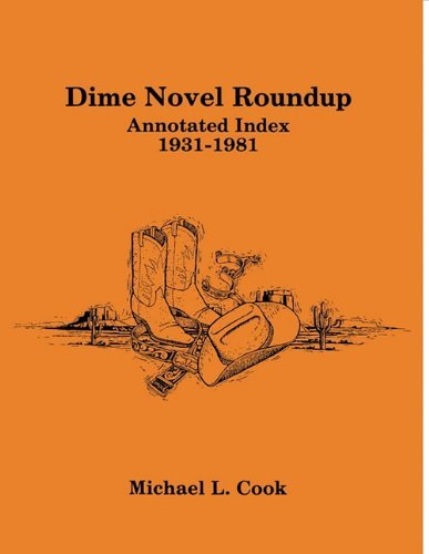 Cover for Cook · Dime Novel Roundup Annotated Index (Paperback Bog) (1983)