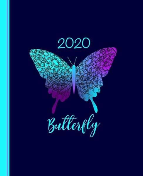 Cover for Shayley Stationery Books · Butterfly Diary Weekly Spreads January to December (Paperback Book) (2019)