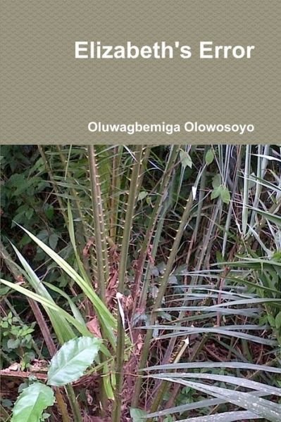 Cover for Oluwagbemiga Olowosoyo · Elizabeth's Error (Book) (2013)