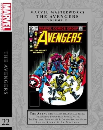 Cover for Roger Stern · Marvel Masterworks: The Avengers Vol. 22 (Hardcover bog) (2022)