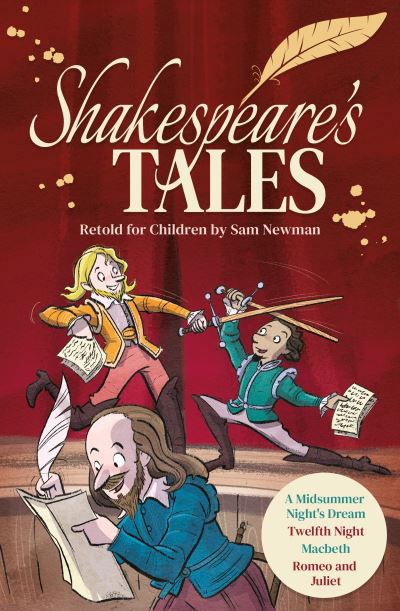 Cover for Samantha Newman · Shakespeare's Tales Retold for Children: A Midsummer Night's Dream, Twelfth Night, Macbeth, Romeo and Juliet (Pocketbok) (2023)