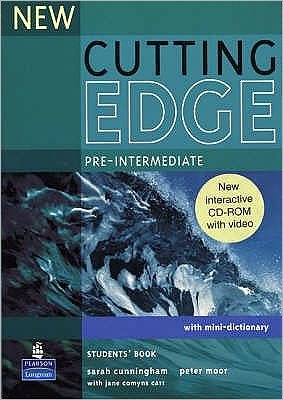 New Cutting Edge Pre-Intermediate Students Book and CD-Rom Pack - Cutting Edge - Sarah Cunningham - Böcker - Pearson Education Limited - 9781405852289 - 15 februari 2007