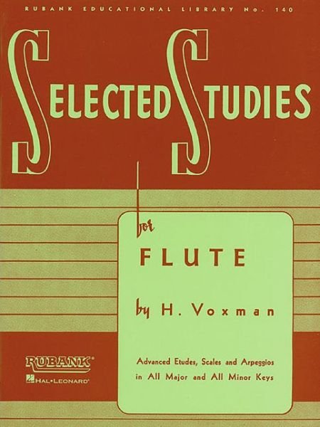 Cover for H Voxman · Rubank Selected Studies (Paperback Book) (2017)