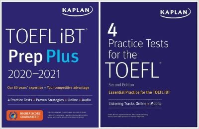 Cover for Kaplan Test Prep · TOEFL Prep Set (Book) (2020)