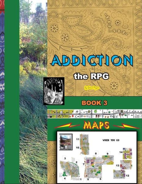 Cover for Steve Ryan · Addiction the Rpg Book 3: Portland Maps (Paperback Book) (2015)