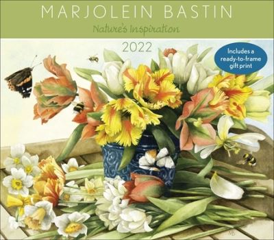 Marjolein Bastin Nature's Inspiration 2022 Deluxe Wall Calendar with Print - Marjolein Bastin - Marchandise - Andrews McMeel Publishing - 9781524863289 - 6 juillet 2021