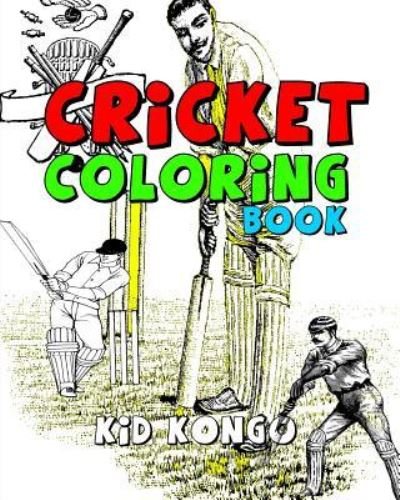 Cover for Kid Kongo · Cricket Coloring Book (Paperback Book) (2016)