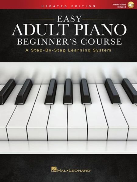 Cover for Easy adult piano beginner's course (Bok) (2019)