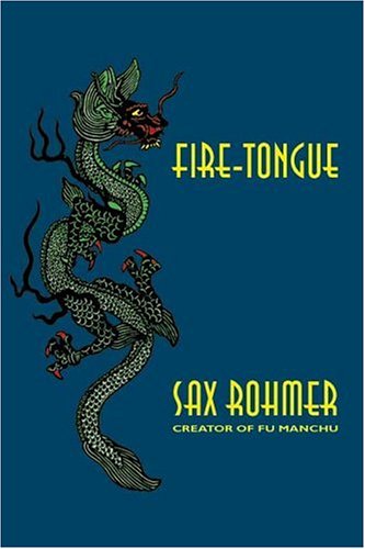 Cover for Sax Rohmer · Fire-tongue (Taschenbuch) (2025)