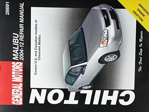 Cover for Haynes Publishing · Chevrolet Malibu (Chilton): 2004-12 (Taschenbuch) [2 Revised edition] (2016)