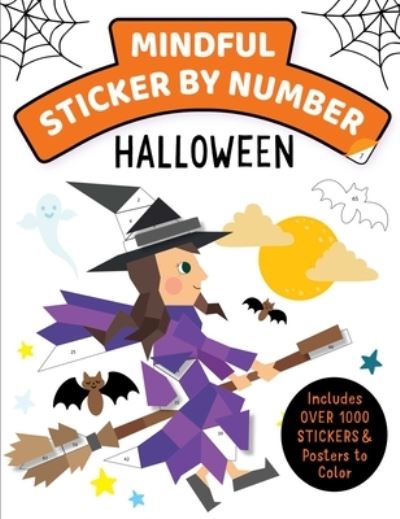 Cover for Insight Kids · Mindful &amp; Magical Sticker by Number: Halloween (Paperback Book) (2022)