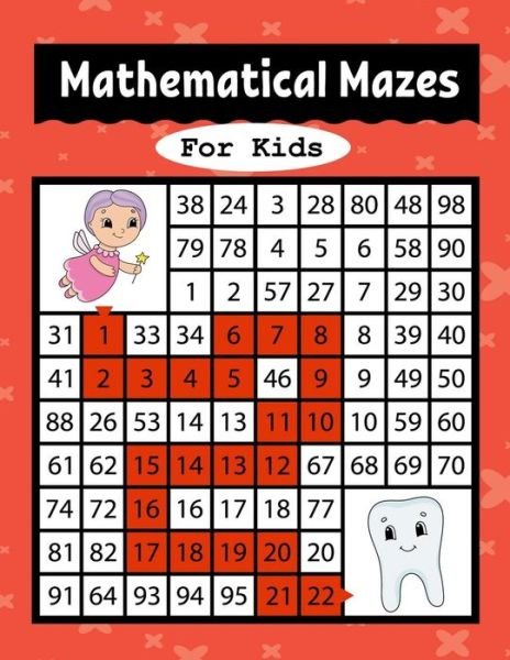 Cover for Cute Kids Press · Mathematical Mazes for Kids (Paperback Book) (2019)