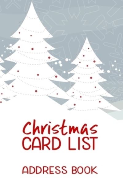 Cover for Weareads Books · Christmas Card List Address Book (Paperback Book) (2019)