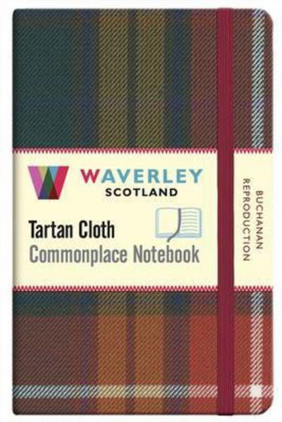 Waverley (M): Buchanan Tartan Cloth Commonplace Notebook - Waverley Scotland - Books - The Gresham Publishing Co. Ltd - 9781849344289 - April 1, 2016