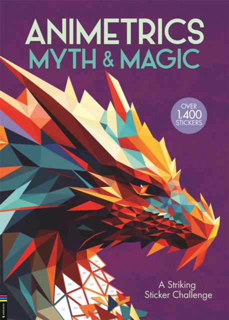 Cover for Buster Books · Animetrics Myth and Magic: A Striking Sticker Challenge (Taschenbuch) (2025)