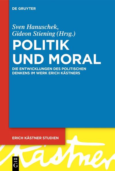 Cover for Sven Hanuschek · Politik und Moral (Hardcover Book) (2021)