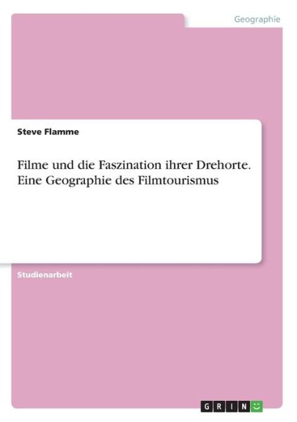 Cover for Flamme · Filme und die Faszination ihrer (Book)